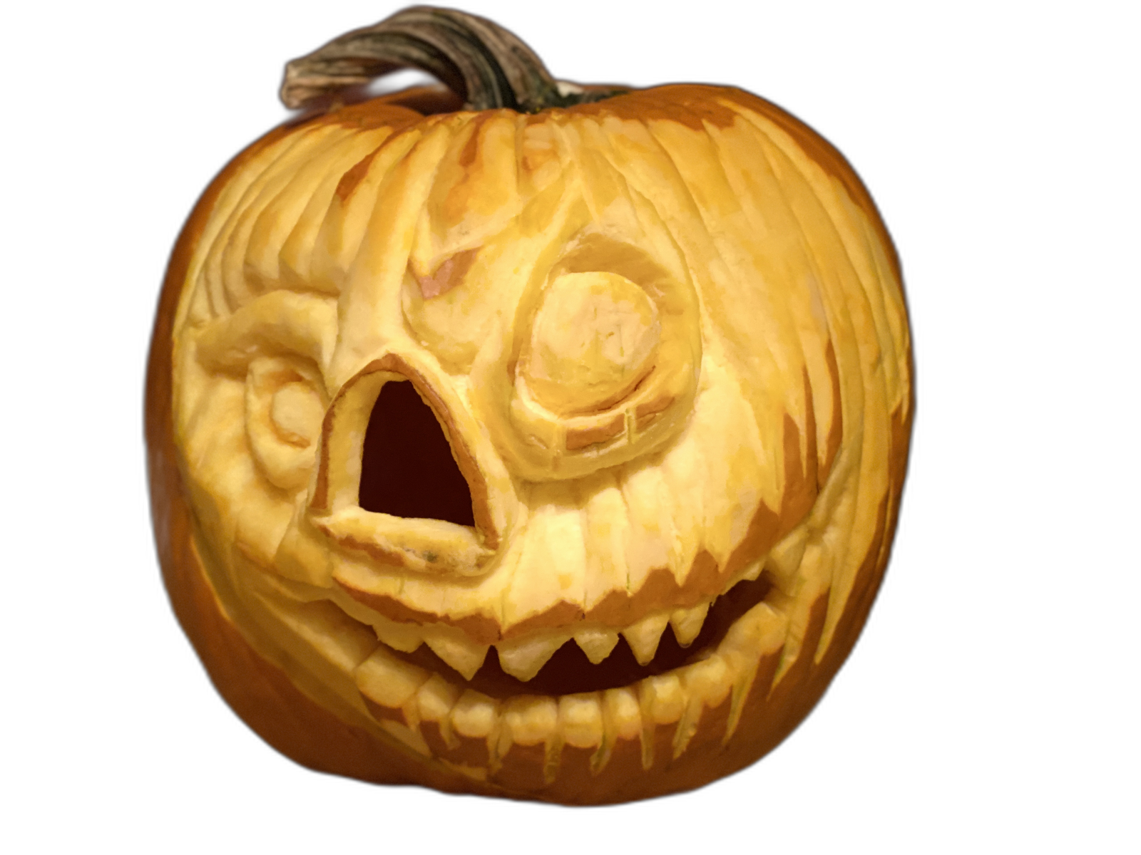 Pumpkin carving by David A. Lyons